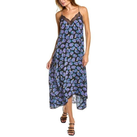 Zadig & Voltaire Risty Roses Maxi Dress - Picture 1 of 3